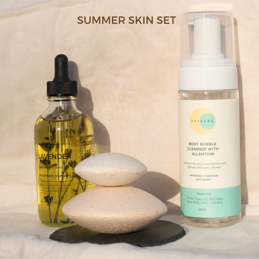 ☀️ Summer Skin Set - Choose your favorite oil!
